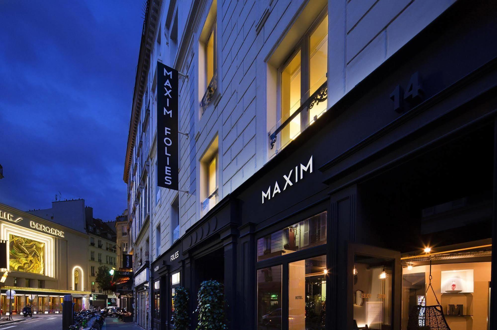 Hotel Maxim Folies Paris Exteriör bild